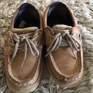 Kids Sperrys. Toddler size 9